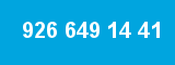 926 649 14 41